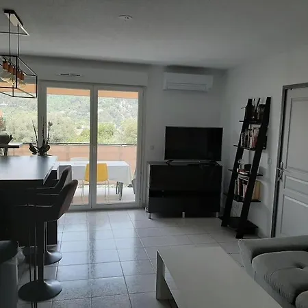 Appartement Appart Terrasse Ensoleillé 15 Mn Centre Nice Et Monaco *